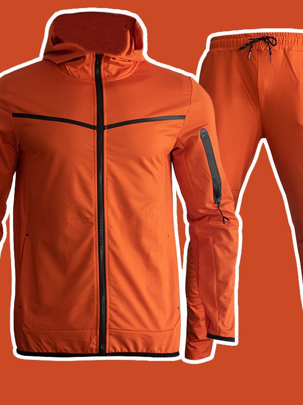 Men's Sportswear Trousers Hooded Suits