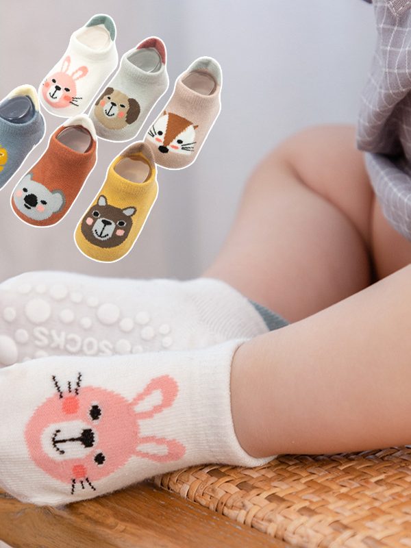Three-dimensional Low Help Floor Socks Little Children's Socks