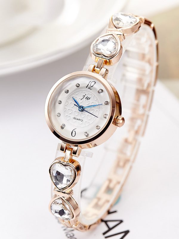 Rhinestone Fashion Women's Watch Quartz Steel Belt