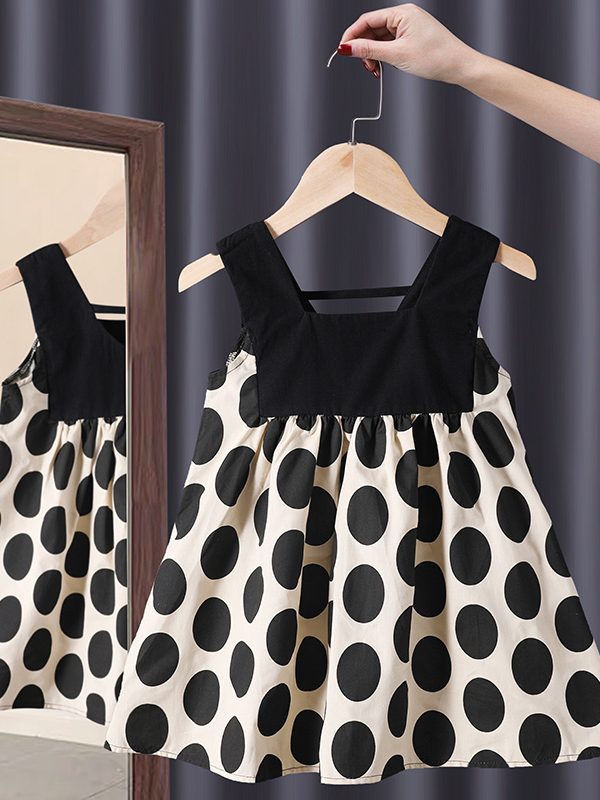 Korean Version Baby Vest Skirt Little Girl Princess Skirt Trendy