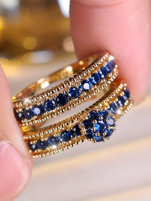 Geometric Ring Women's Shiny Fashion Ring