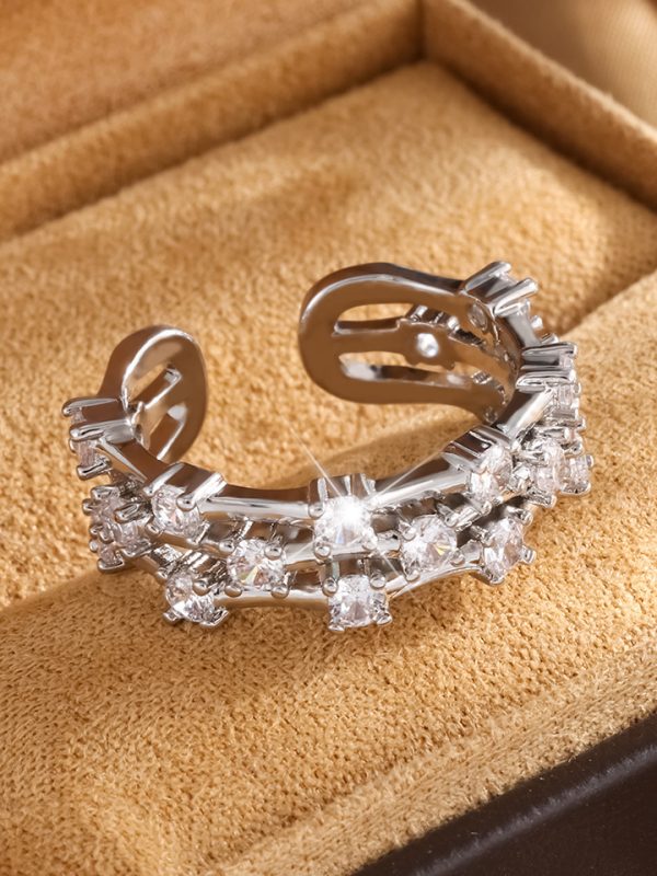 Light Luxury Exquisite And Versatile Forefinger Ring Women