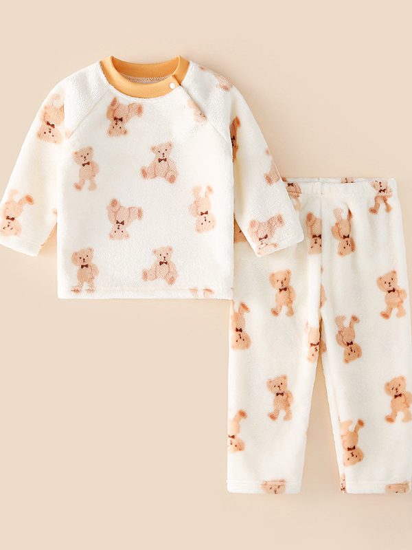 Children's Loungewear Thick Warm Cartoon