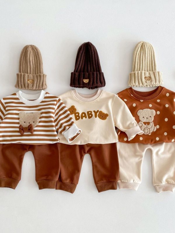 Ins Clothes For Babies Spring Baby Bear Suit