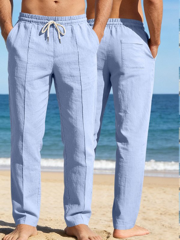 Mens Casual Springautumn Pants In A Loose, Breathable American Style