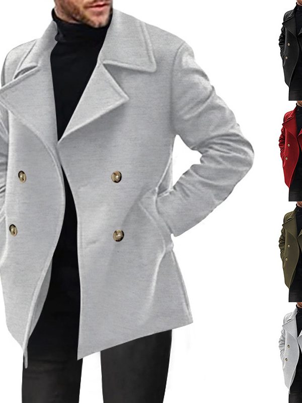 Mid Length Casual Mens Jacket