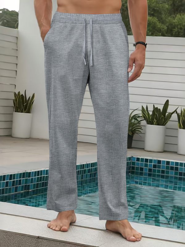 Mens Stylish Breathable Loose-fitting Casual Athletic Pants