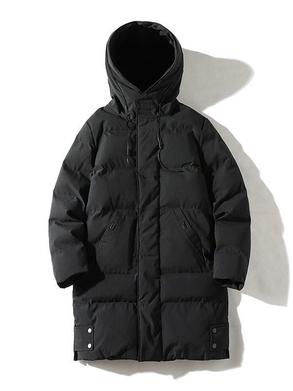 Mens Winter Hooded Jacket Extra-thick