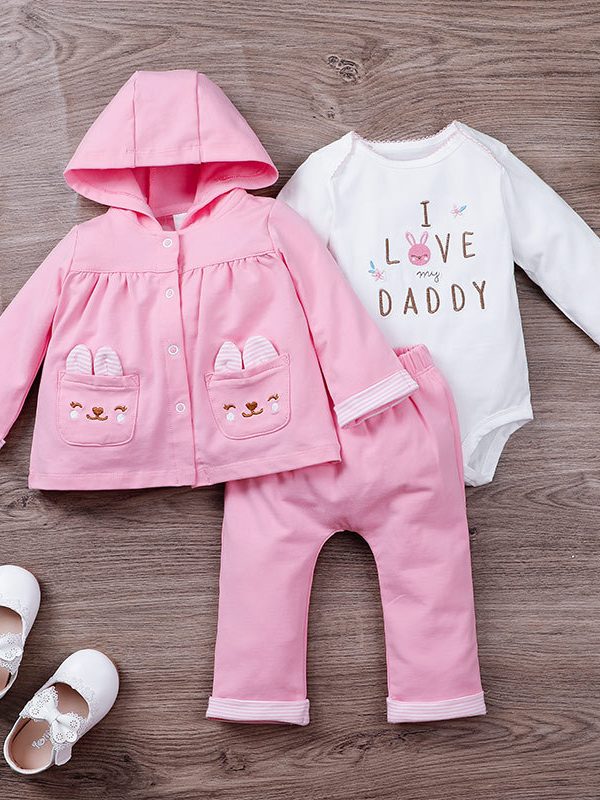 Children's Clothing European and American 3-Piece Set