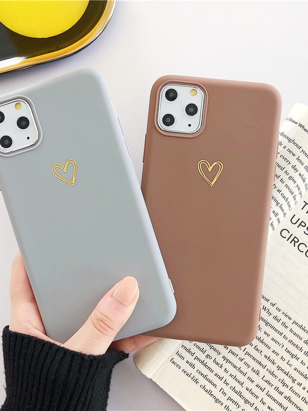 Hand painted love phone case