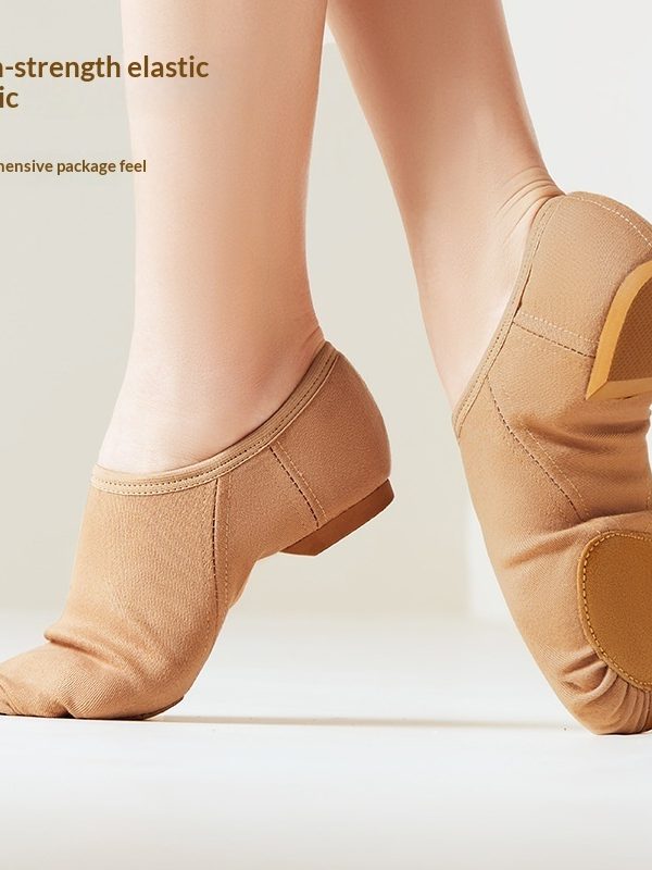 Elastic Fabric Jazz Shoes For Women