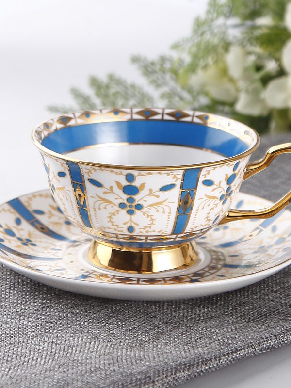 European Style Coffee Set Bone China English Afternoon Tea Cup Set Tea