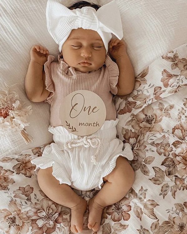 Baby One-piece Sleeveless Crawling Suit