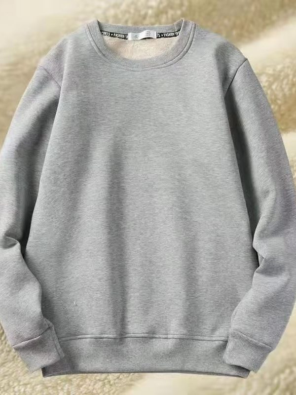 Men's Warm Lambswool Casual Hoodie