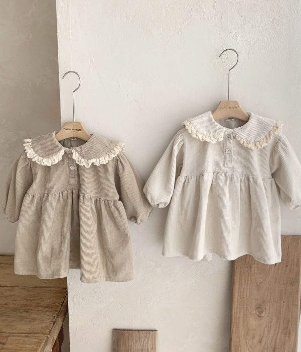 Girl's Baby Lace Doll Collar Dress