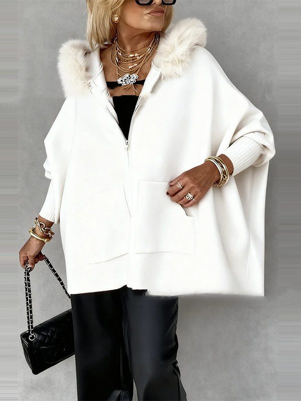 Fashionable Comfortable Casual Loose Hooded Jacket