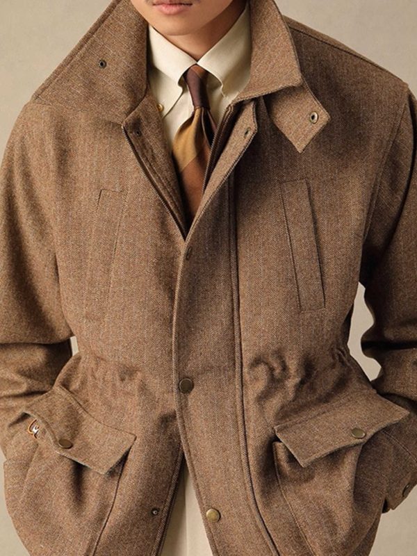 Wool Warm Long Coat Korean Casual