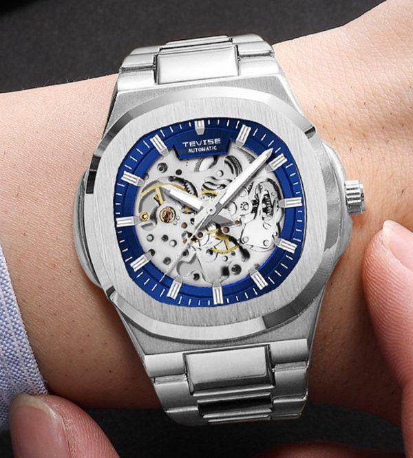 Large Hollow Automatic Luminous Waterproof Mechanical Watch