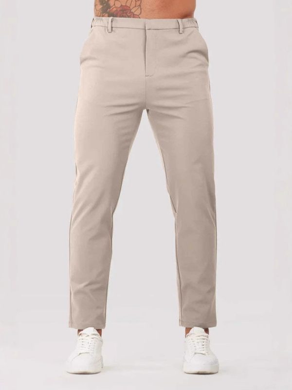 Solid Color Casual Men's Suit Pants Business All-match Trousers