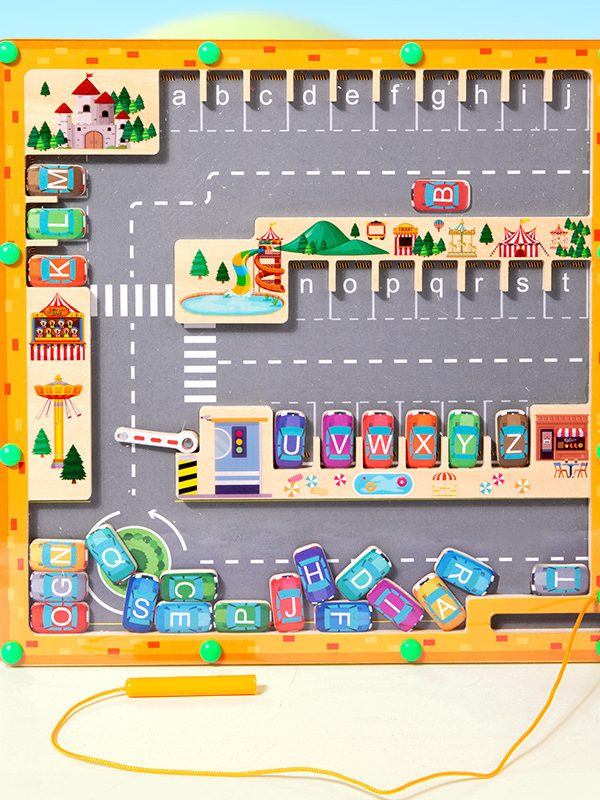 Educational Magnetic Maze Montessori Early Education Toys