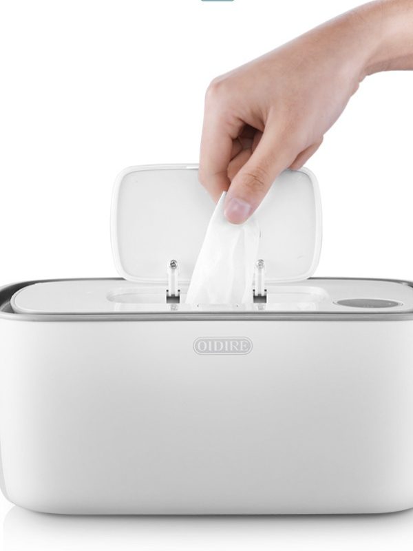 Electric Baby Wet Tissue Dispenser Paper Case Napkin Heating Storage Box Warmer Temperature Control Thermostat Wipes Heater