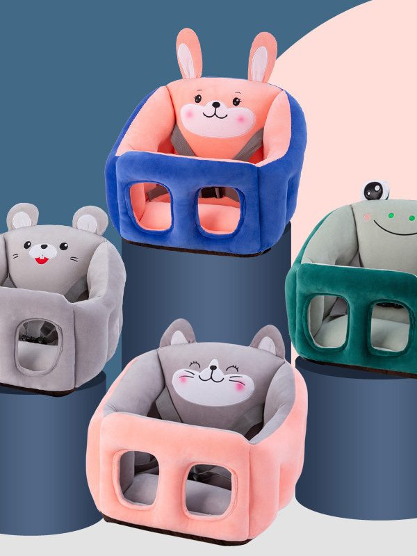 Cartoon Portable Baby Dining Chair Multifunctional Baby Car Can Be Fixed