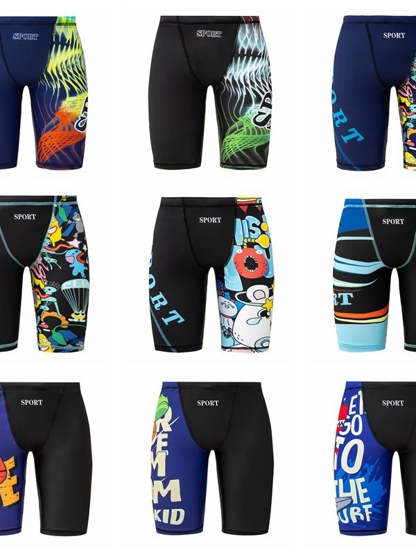 Men's Plus Size Swimming Trunks